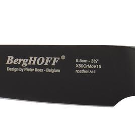 BergHOFF Ron Stainless Steel 3.25in. Black Paring Knife