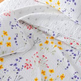 FreshFolds Marianne 3pc. Reversible Colorful Floral Quilt Set