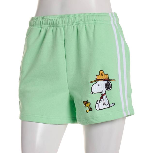 Juniors Freeze Peanuts™ Side Stripe Fleece Soft Shorts