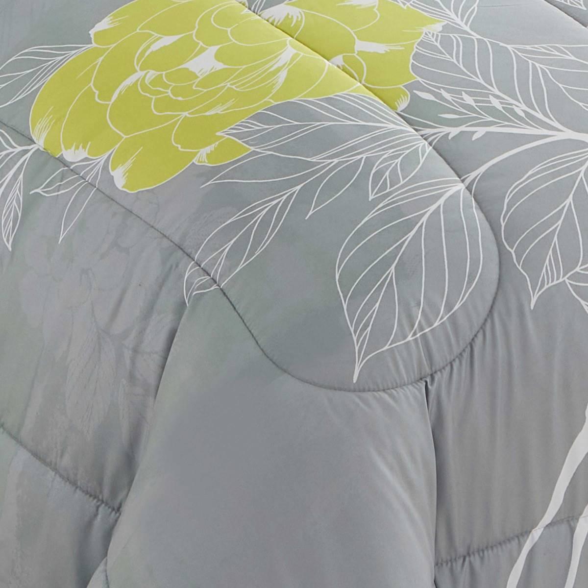 Sweet Home Collection Florence 7pc. Bed-in-A-Bag Floral Comforter