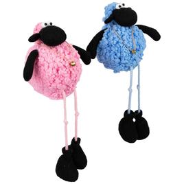 Northlight Seasonal Boy & Girl Plush Lamb Sitting Easter Figurine