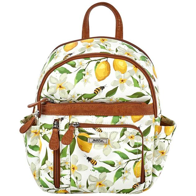 MultiSac Bees and Flowers Mini Backpack