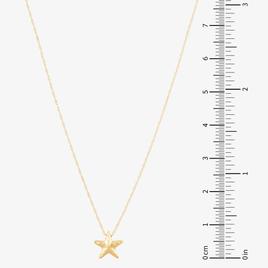 Gold Classics™ 10kt. Yellow Gold Starfish Pendant Necklace