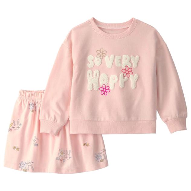 Toddler Girl Carter's® So Very Hoppy Crewneck & Skirt Set