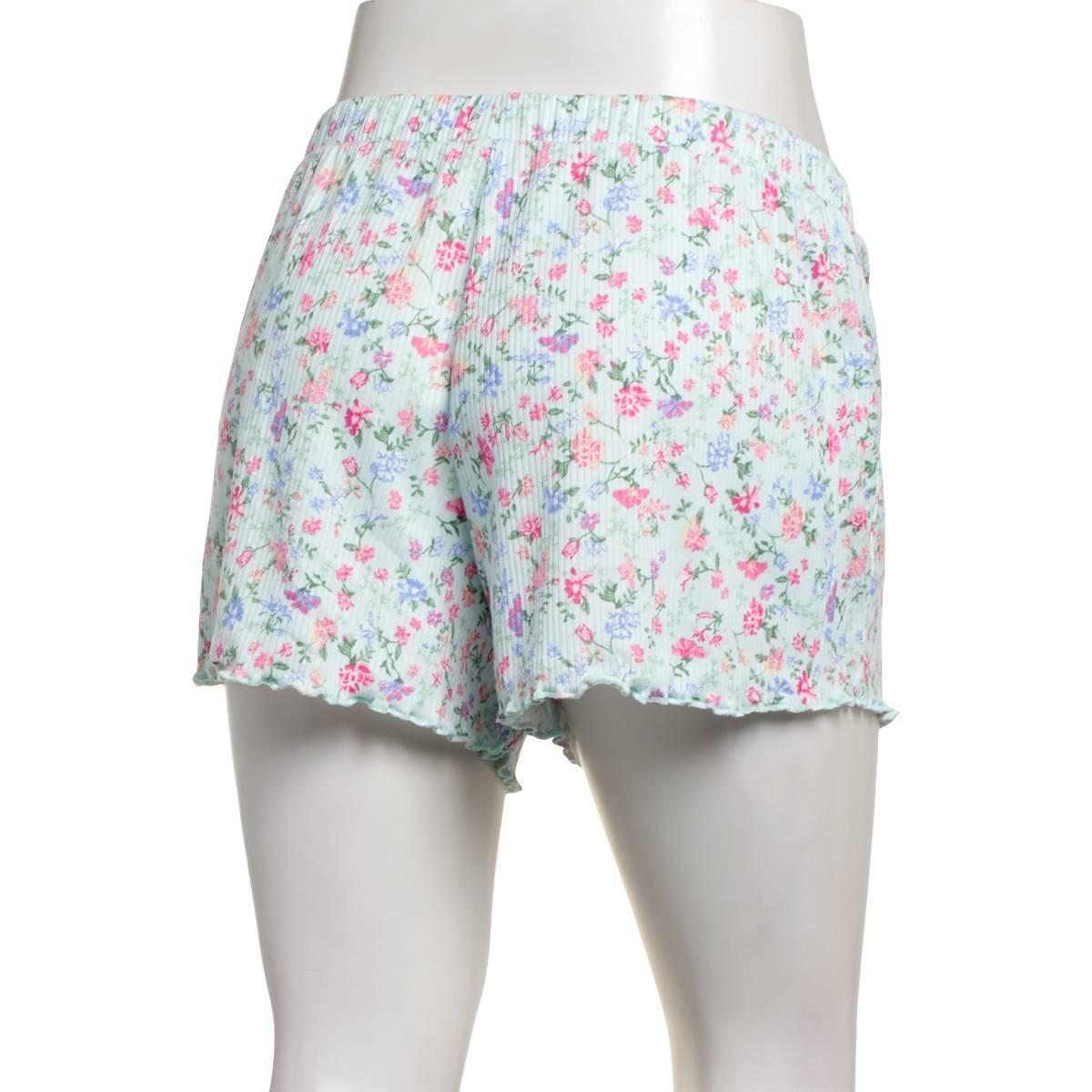 Womens Jessica Simpson Willow Roses Pajama Shorts