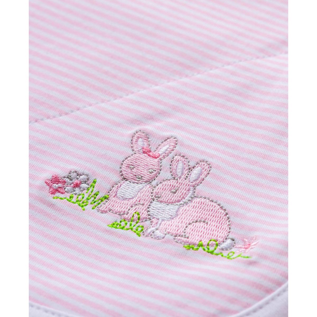 Little Me Baby Bunnies Receiving Blanket