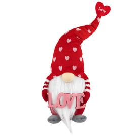Northlight Seasonal Hearts & Love Valentine''s Day Gnome Figurine