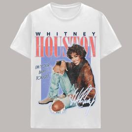Young Mens Whitney I''m Your Baby Tonight Graphic Tee