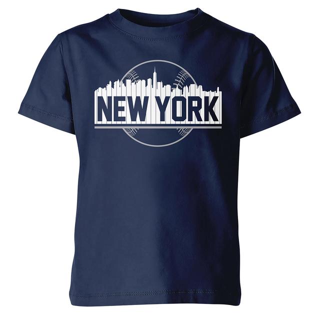 Boys (8-20) Tailgate NY Baseball Short Sleeve Tee - Navy
