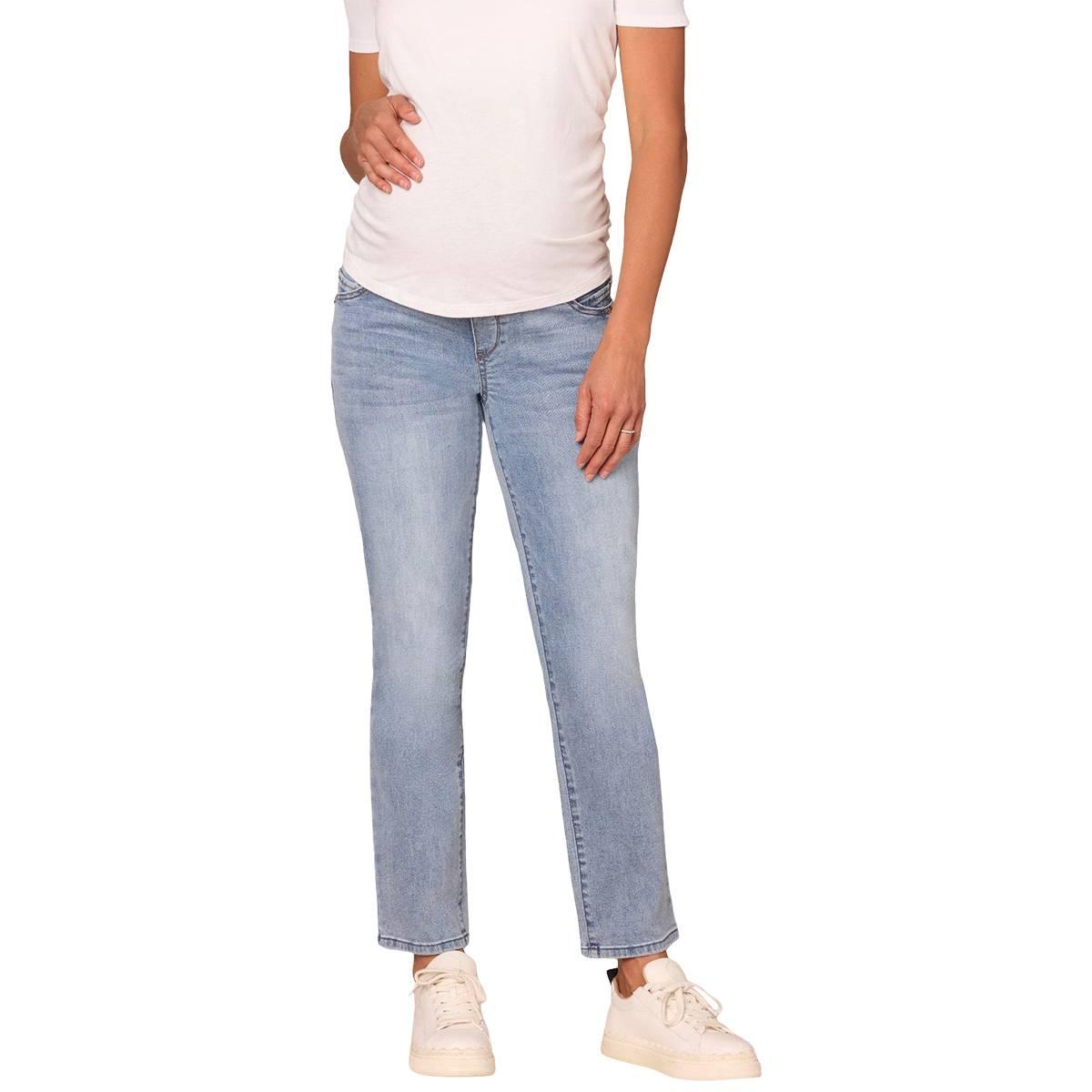 Womens Democract Absolution(R) Light Blue Maternity Jeans