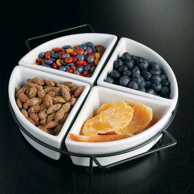 Gracious Dining 4 Section Tidbit