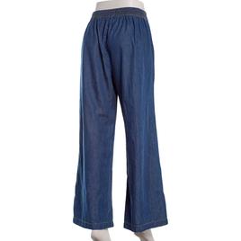 Juniors A. Byer Denim Pleated Wide Leg Pants