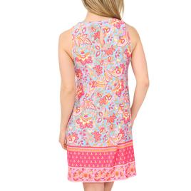 Petite MSK Sleeveless Floral Keyhole Back Shift Dress