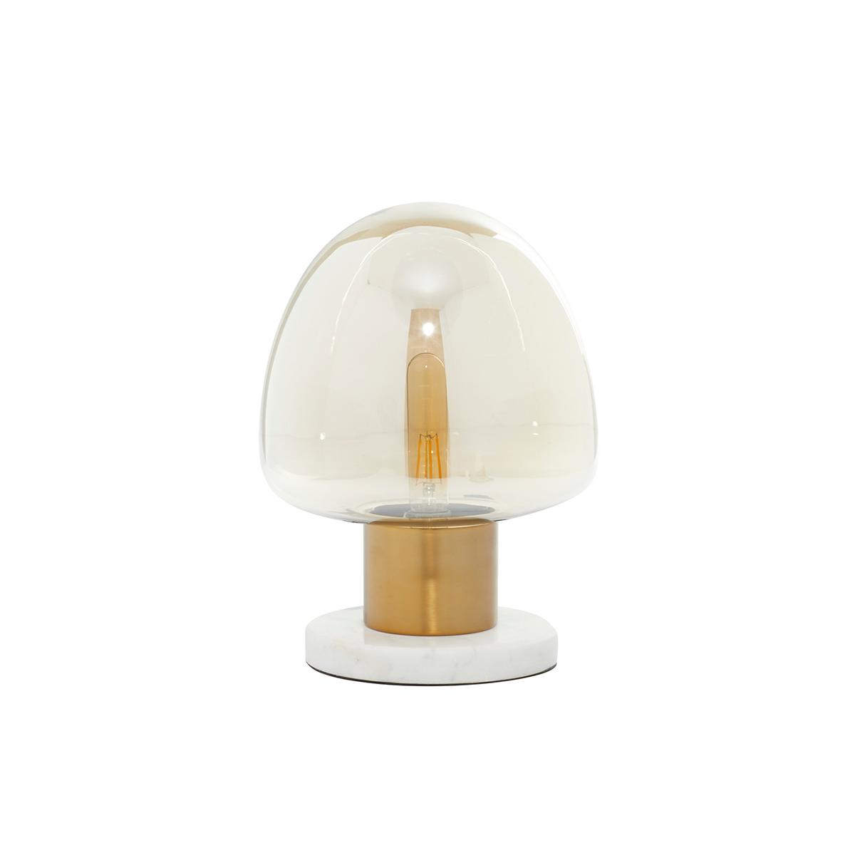9th & Pike(R) Gold Metal Modern Table Lamp