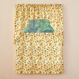 Sunshine Print Microfiber Valance