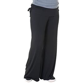 Womens Due Time Fold Over Side Cinch Maternity Palazzo Pants