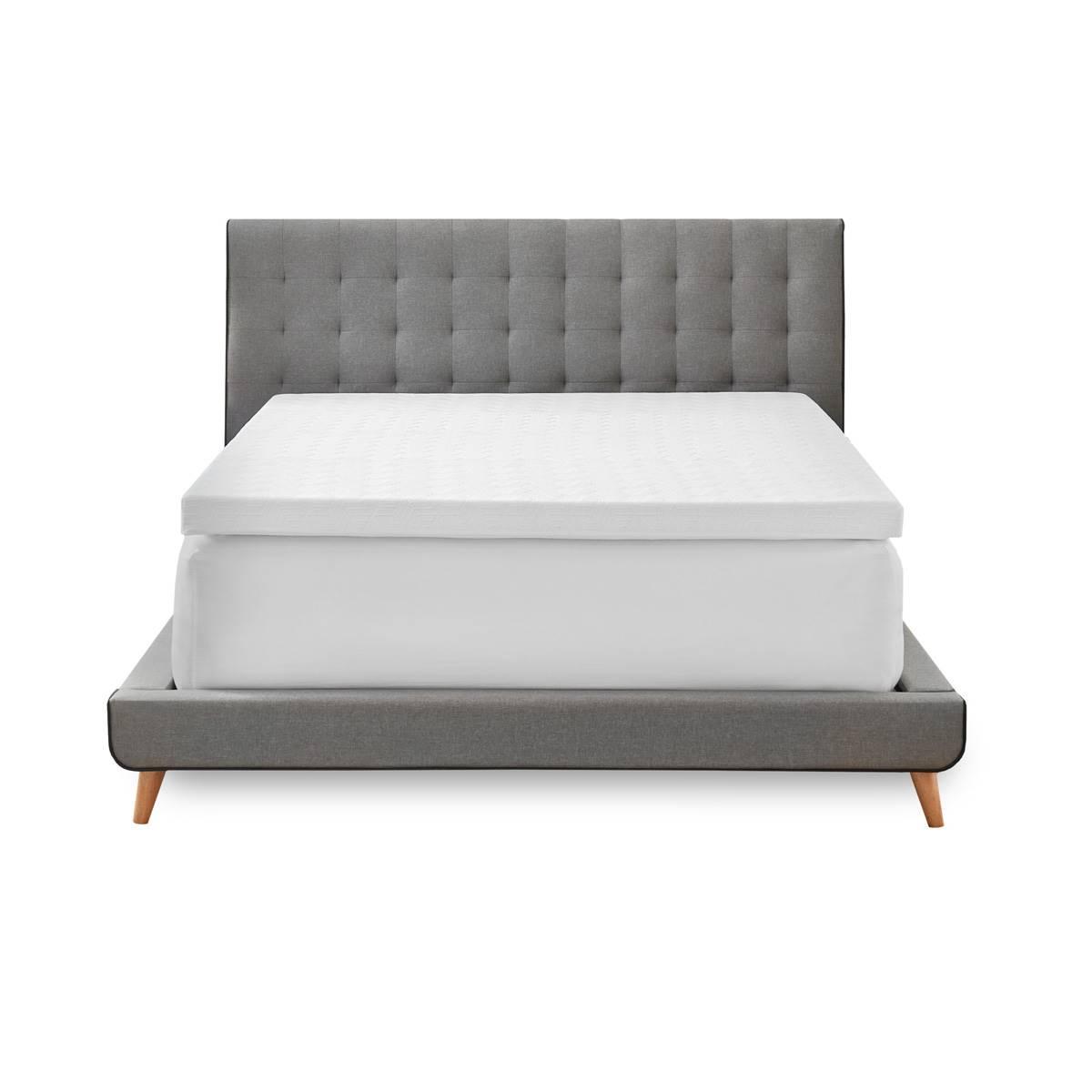 Bodipedic™ 3in. Gel-Infused Memory Foam Mattress Topper w/ Cover