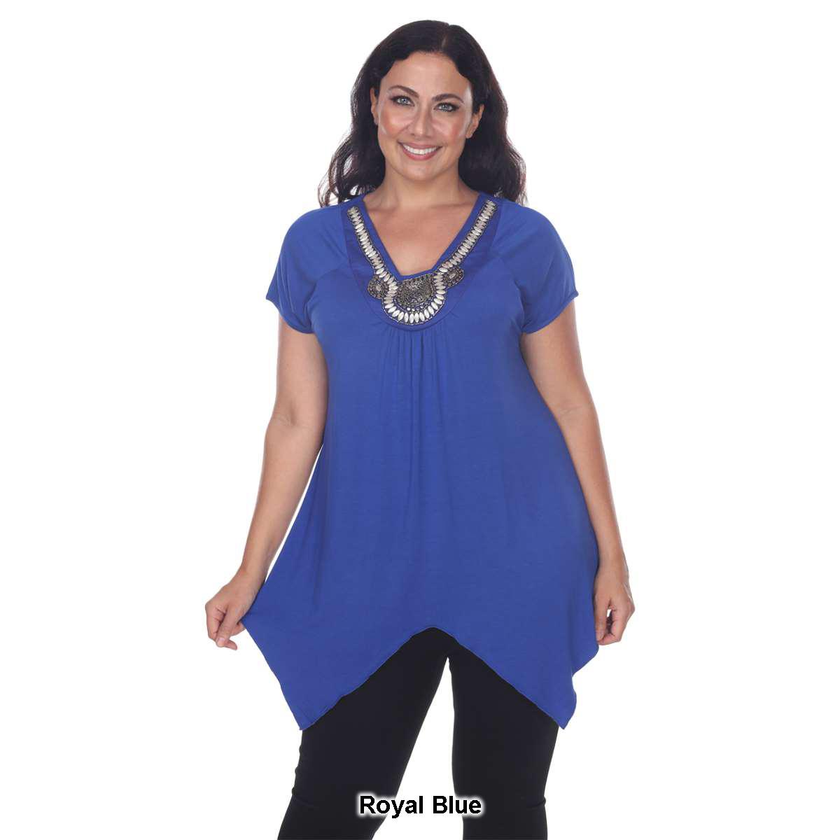Plus Size White Mark Fenella Tunic