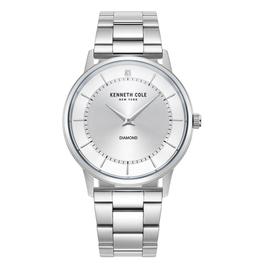 Mens Kenneth Cole(R) Diamond Encrusted Dial Watch - KCWGG2217605