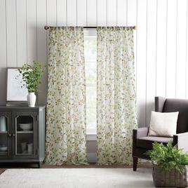 Martha Stewart Kensington Floral Panel Curtain