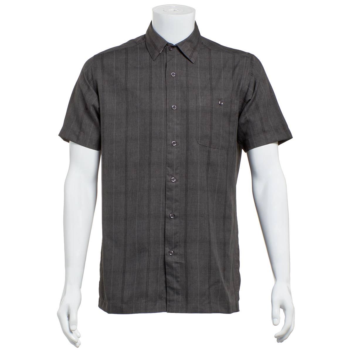 Mens Preswick & Moore(R) Microfiber Striped Button Down Shirt