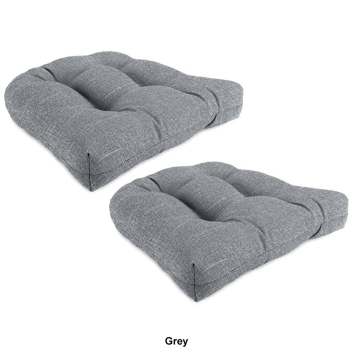 Jordan Manufacturing 2pc. 19in. Tory Wicker Chair Cushions