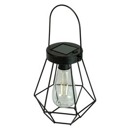 Northlight Seasonal 7.5in. Geometric Hanging Solar Lantern
