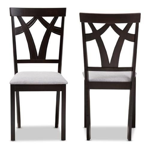 Baxton Studio Sylvia Dining Chairs - Set of 2