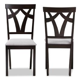 Baxton Studio Sylvia Dining Chairs - Set of 2