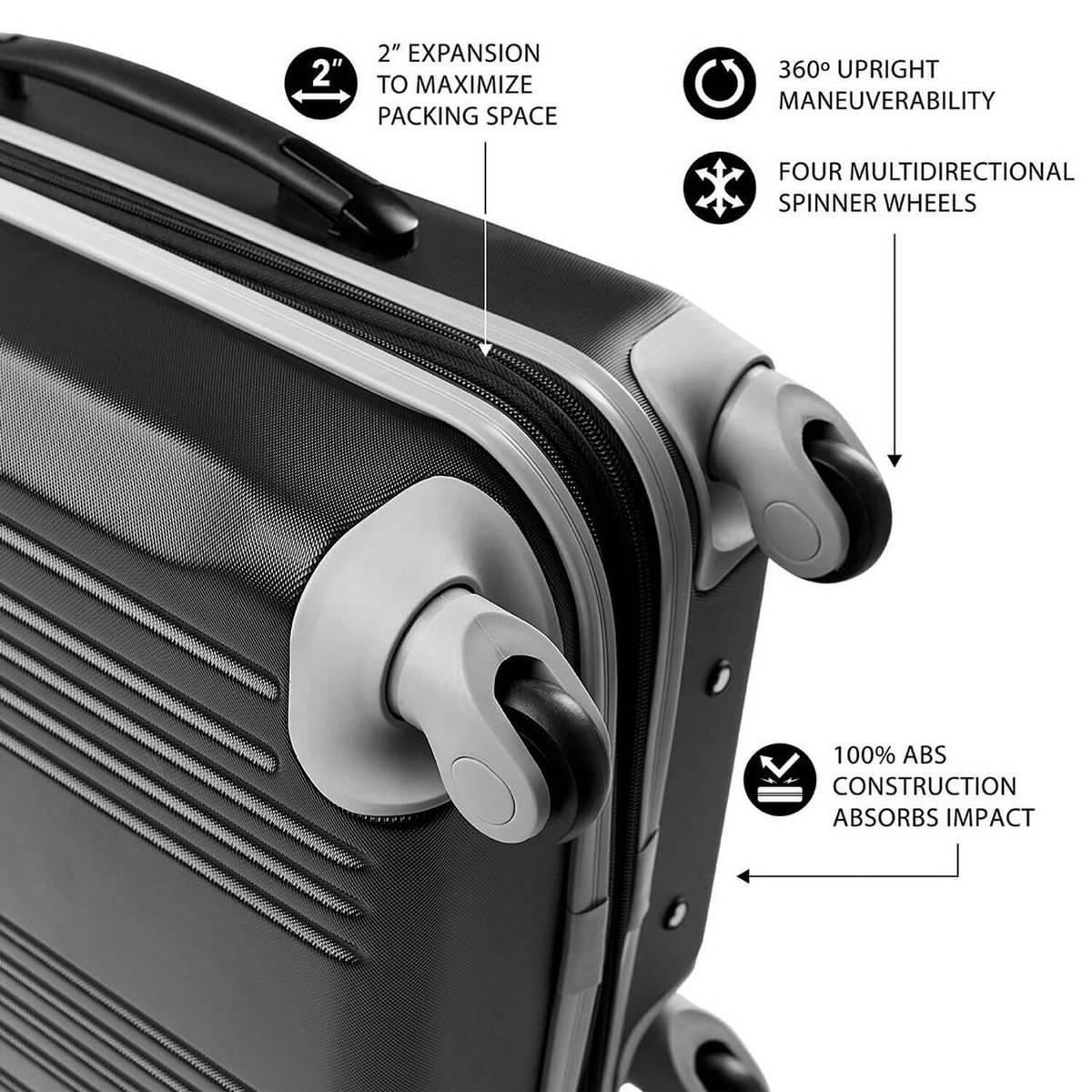 MOJO Philadelphia Eagles Hardcase 21in. Carry-on Spinner
