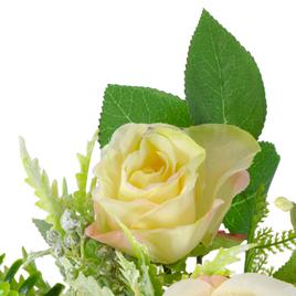 Northlight Seasonal Ranunculus & Rose Artificial Potted Plant