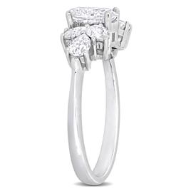 Gemstone Classics™ 10kt. White Gold 2ctw. Moissanite Ring