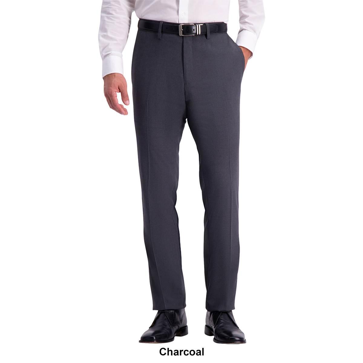 Mens Kenneth Cole® Reaction™ Slim Fit Shadow Check Dress Pants