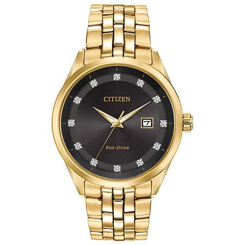 Mens Citizen(R) Addysen Diamond Hour Marker Watch - BM7252-51G