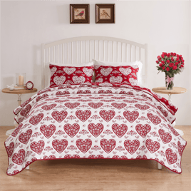 Greenland Home Fashions™ Novelty Holiday Matelassé Coverlet Set