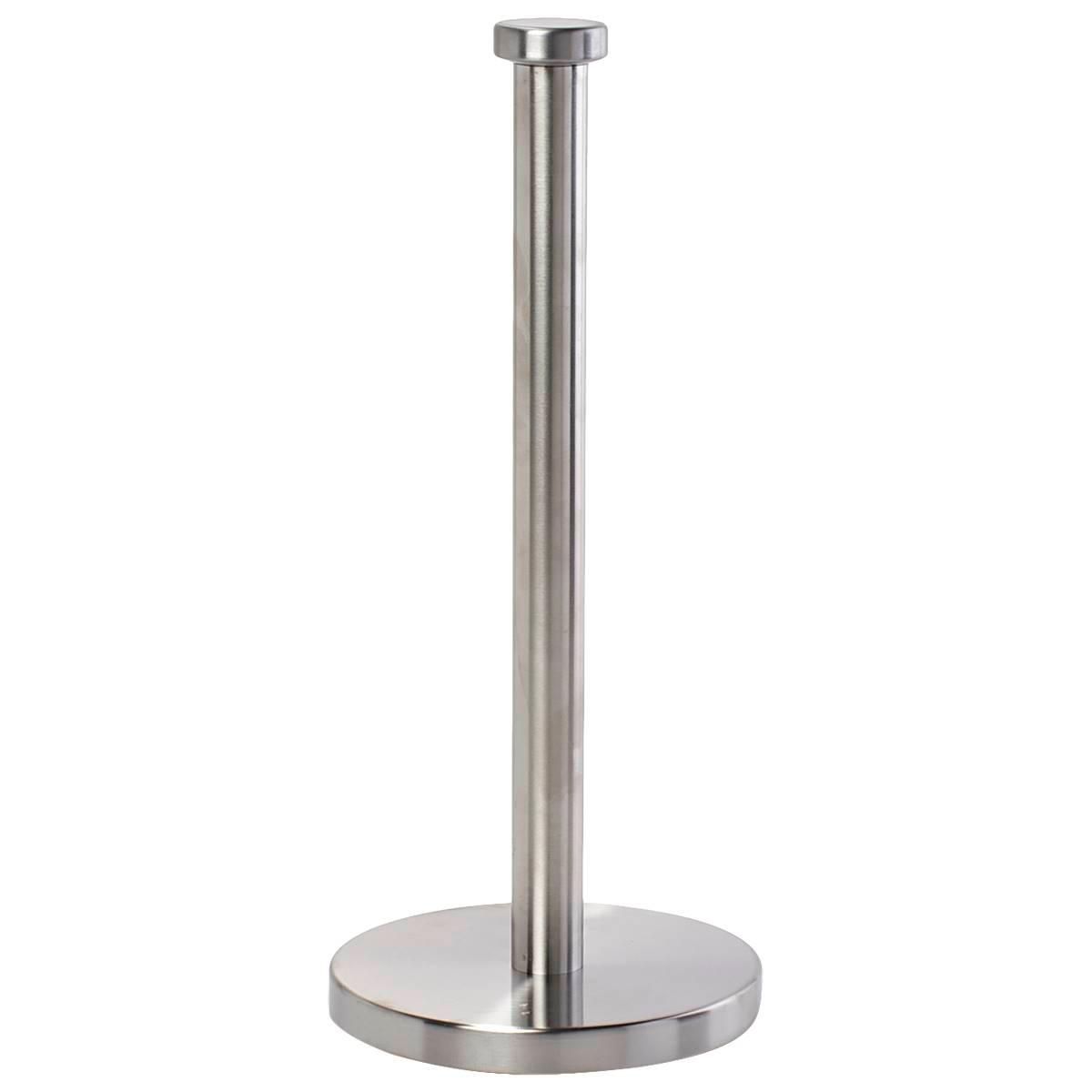 Bombay Stainless Steel Paper Towel Holder with Large Flat Cap