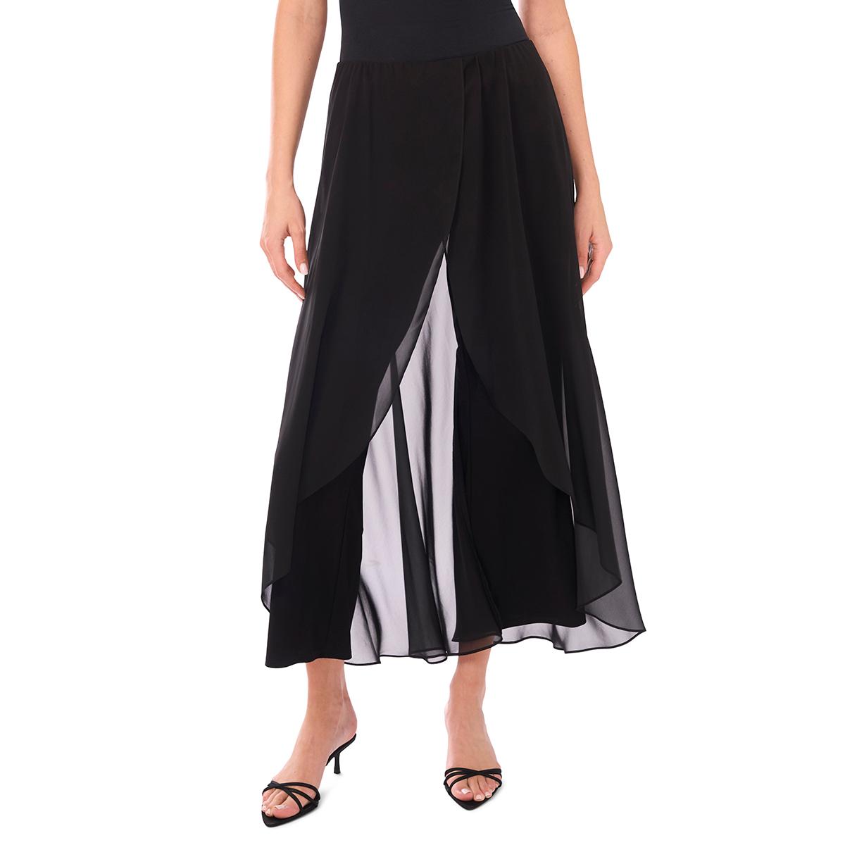 Petite MSK Chiffon Overlay Dress Pants