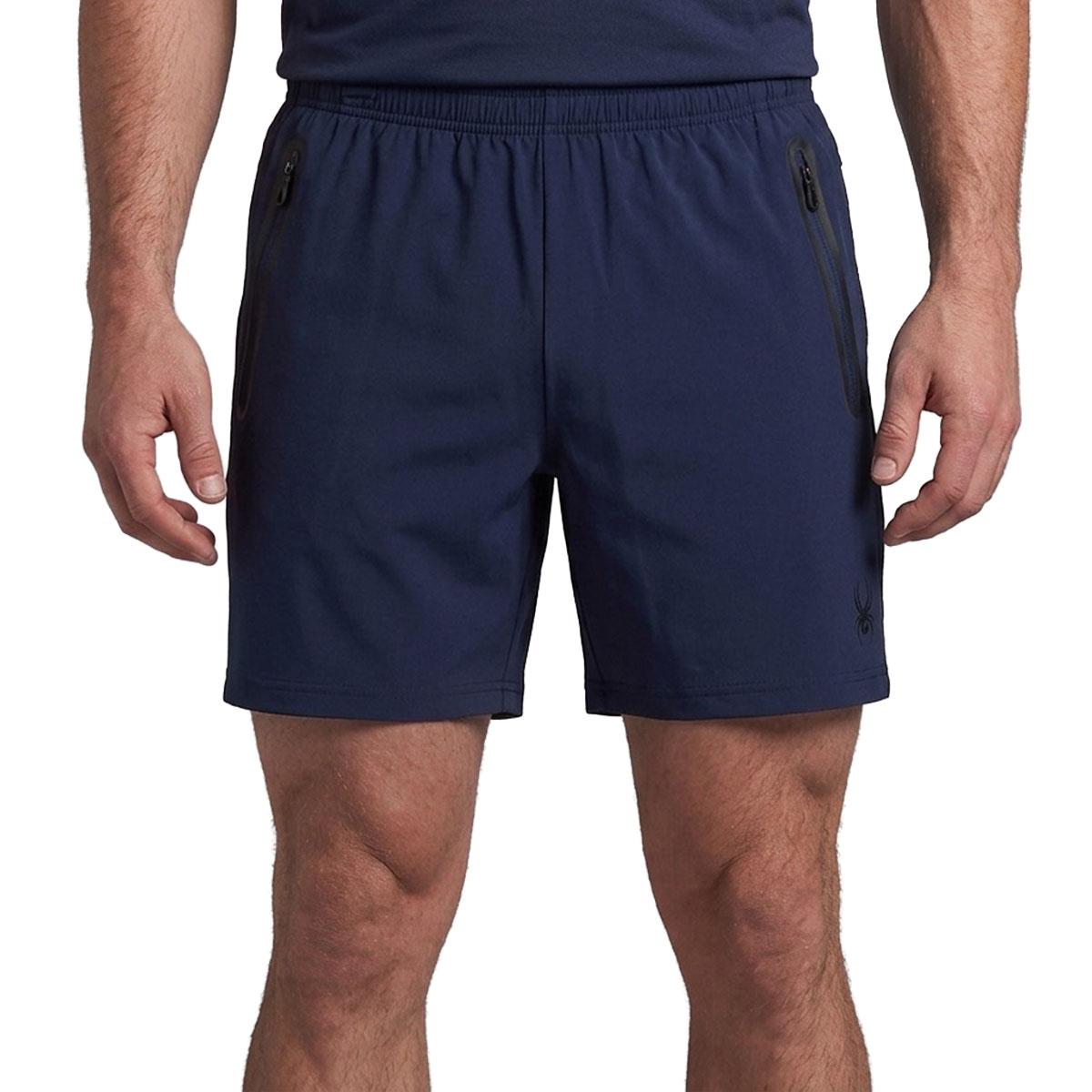 Mens Spyder Woven Shorts - Dusty Navy