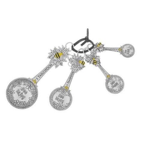 Ganz Bee Happy Measuring Spoons - Set of 4