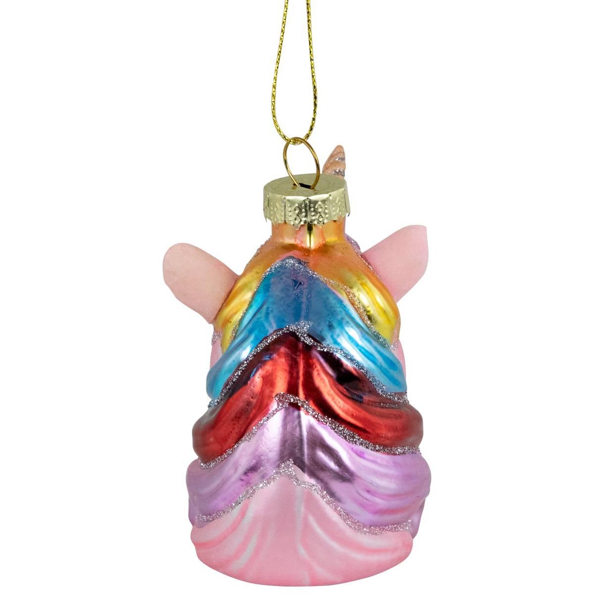 Northlight Seasonal Unicorn Head Christmas Ornament