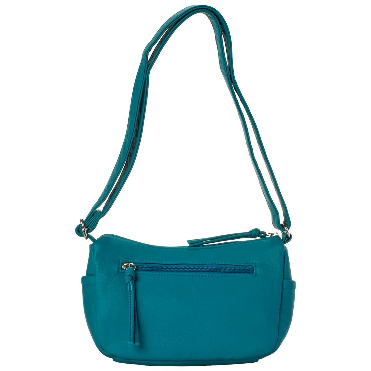 Bueno Pebble Wash Top Zip Crossbody
