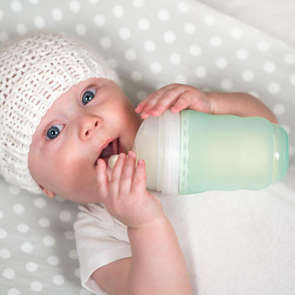 Olábaby 8oz. Bottle with Medium Flow Nipple