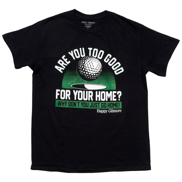 Young Mens Happy Gilmore Too Good For Your Home Graphic Tee