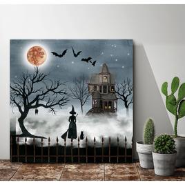 Courtside Market Harvest Moon I Wall Art - 16x16