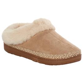 Womens Dearfoams Gabriella Microsuede Clog Slippers