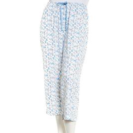 Plus Size HUE(R) Icy Margarita Printed Capri Pajama Pants