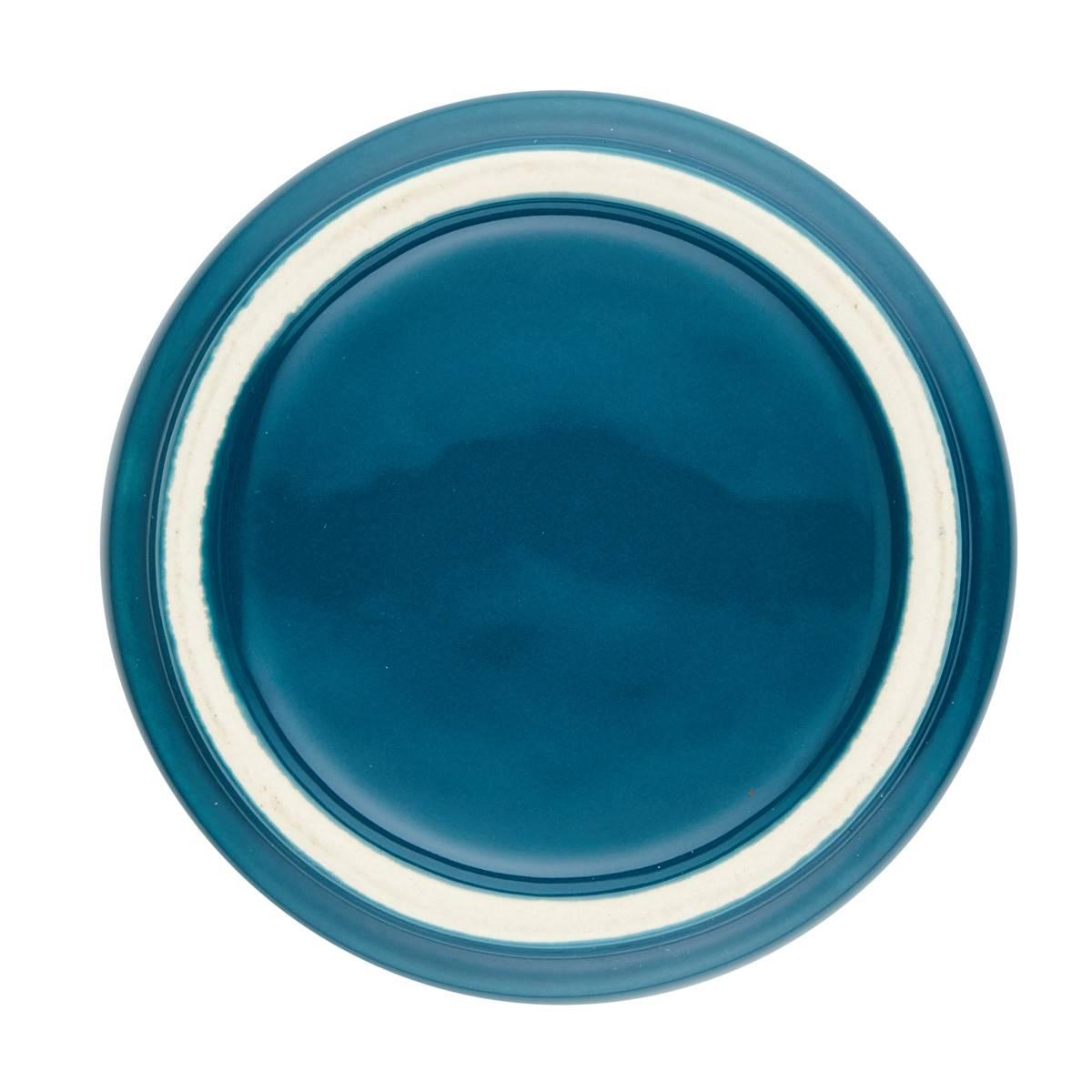 Rachael Ray 2pc. Ceramic Stacking Spice Box Set w/Lid-Teal Blue