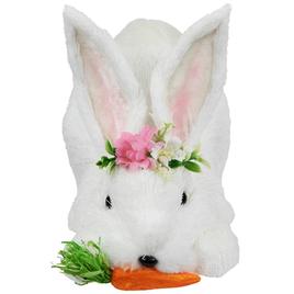 Northlight Seasonal Easter Rabbit w/ Flower Crown Figurine