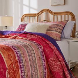 Greenland Home Fashions™ Aurora Mid-Century Boho Pink Quilt Set