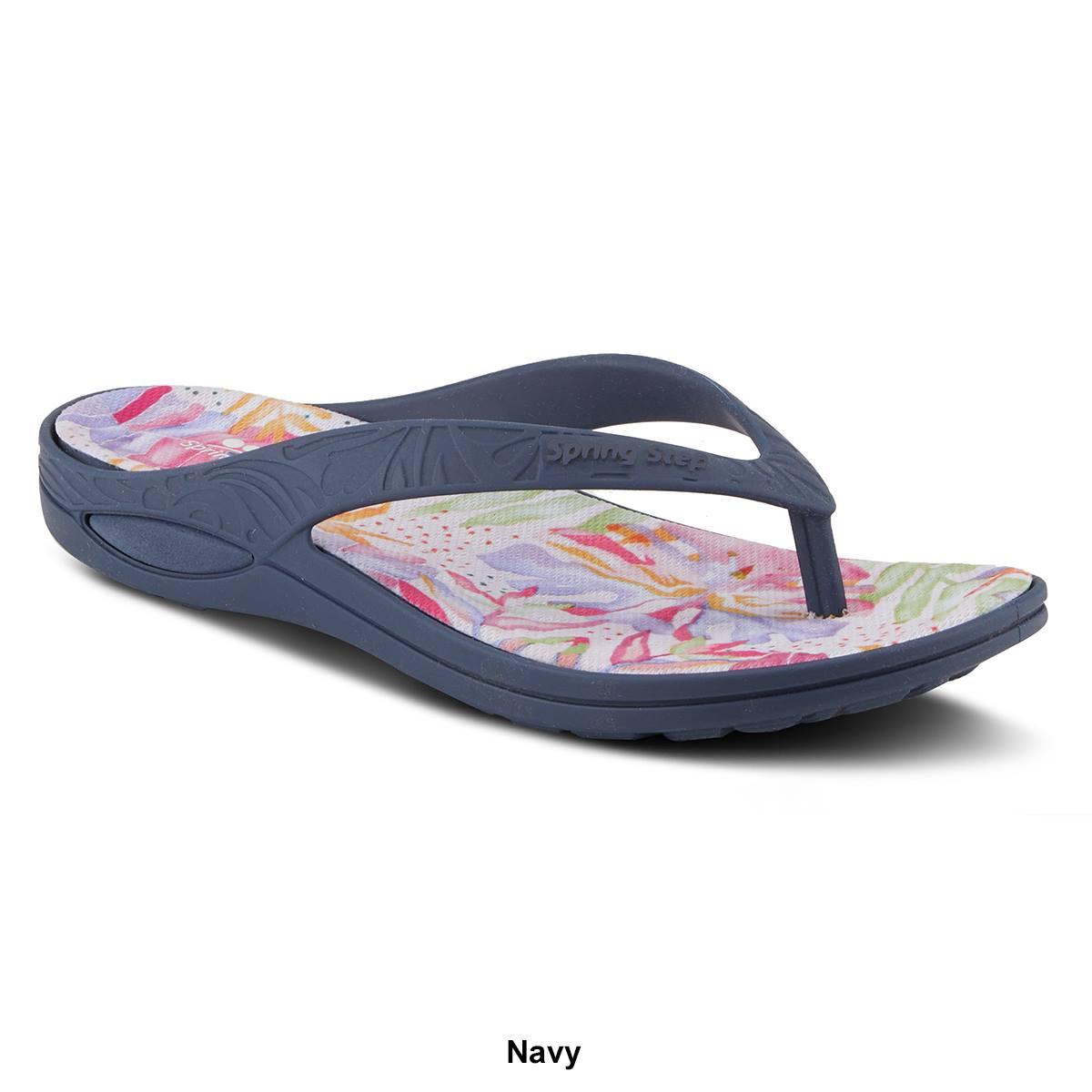 Womens Spring Step Contilo Flip Flops
